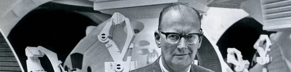 Arthur C. Clarke leta 1965